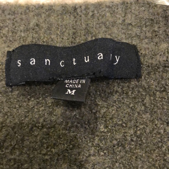 Sanctuary Teddy Bear V Neck Sweater - Picture 7 of 8